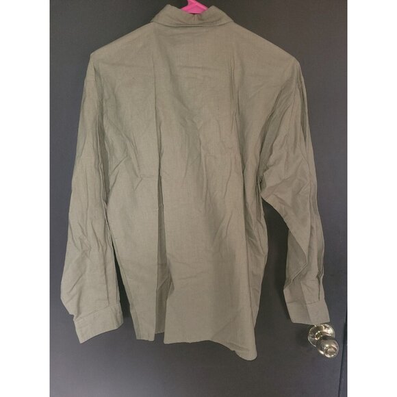 Lone Feather Embroidered Brushpopper Western Rodeo Button Up Shirt Size Small - Picture 4 of 4